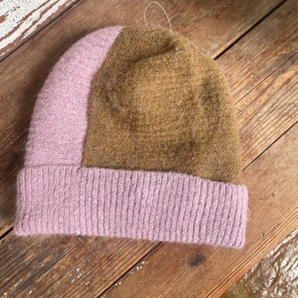 Anthropologie Faux Fur Lined Color Block Beanie main image 7